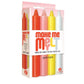 The 9's Make Me Melt Sensual Warm-drip Candles 4pk Pastel