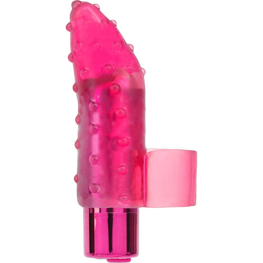 Rechargeable Frisky Finger Pink Finger Vibrator