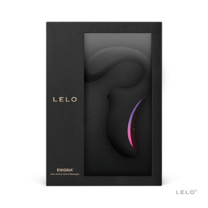 Lelo Enigma Dual Clitoral / G-Spot Vibrator Black