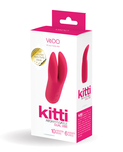 Vedo Kitti Clitoral Stimulator Foxy Pink