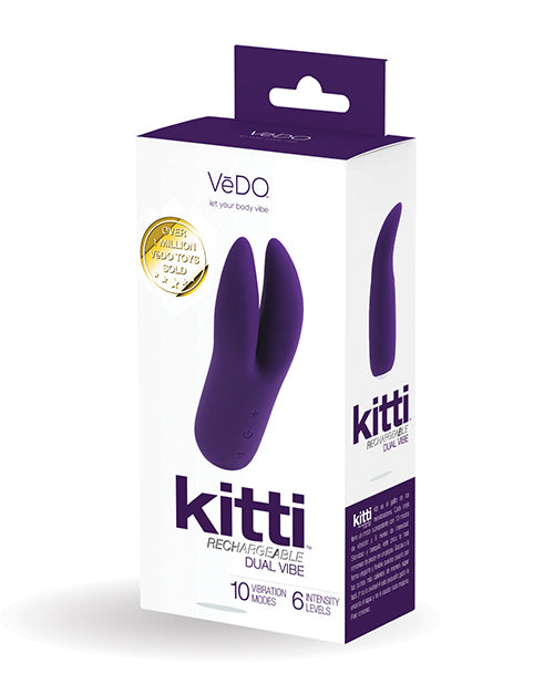 Vedo Kitti Clitoral Stimulator Deep Purple