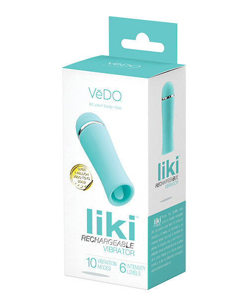 Vedo Liki Flicker Clitoral Stimulator Turquoise