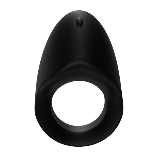 Rechargeable Vibrating Cock Ring Black