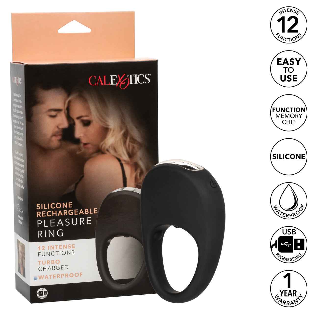 Silicone Rechargeable Penis Ring