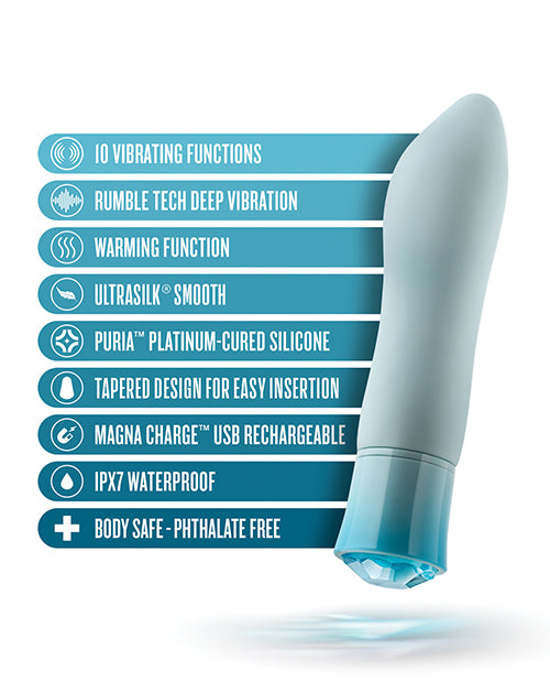 Oh My Gem Ardor Aquamarine Clitoral Stimulator