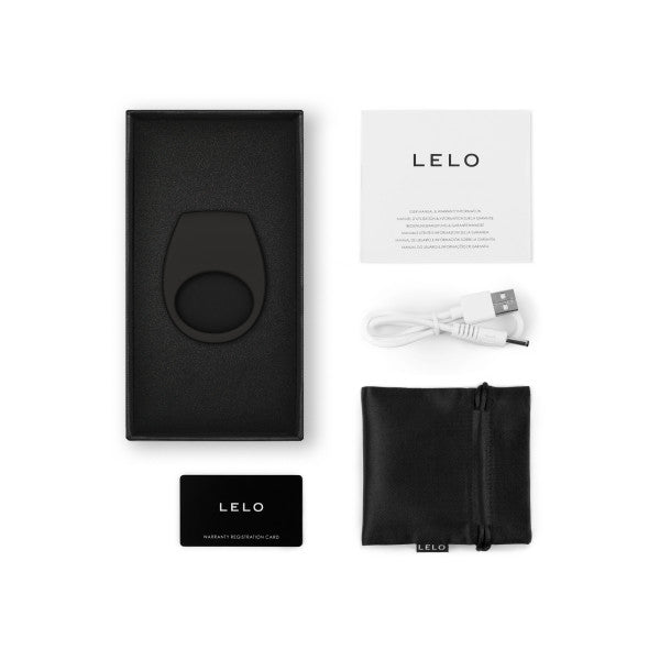 Lelo Tor 3 Black Penis Ring Vibrator