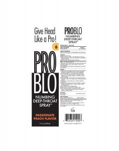 Problo Deep Throat Spray Peach