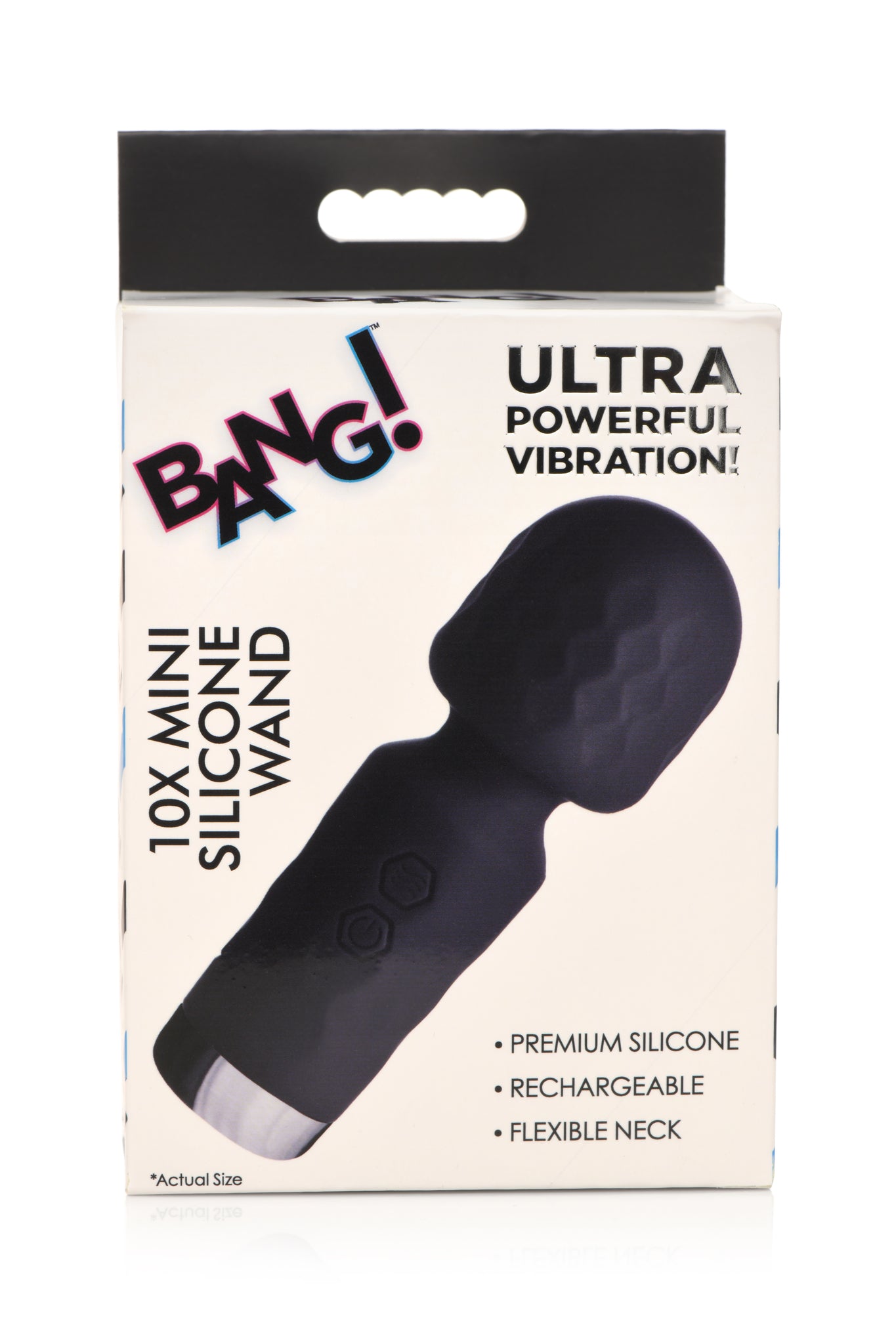 Bang! 10x Mini Silicone Wand Black