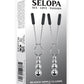 Selopa Beaded Nipple Clamps Silver