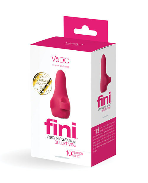 Vedo Fini Finger Vibrator Pink