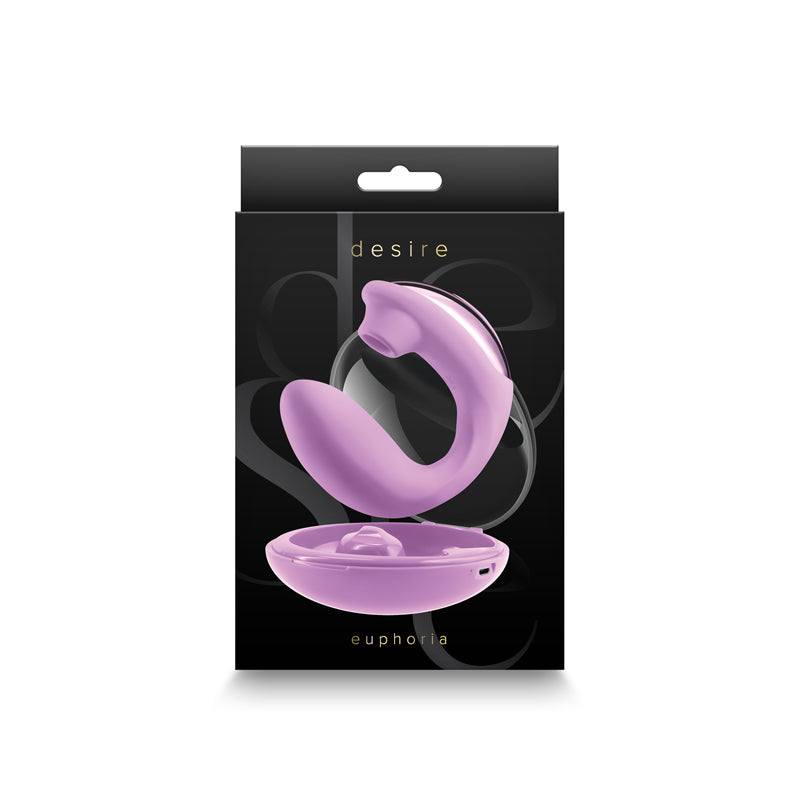 Desire Euphoria G-Spot Clit Stimulators Magenta