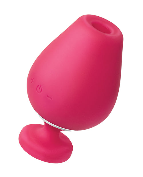 Vino Vibrating Sonic Clitoral Stimulator Pink