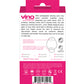 Vino Vibrating Sonic Clitoral Stimulator Pink