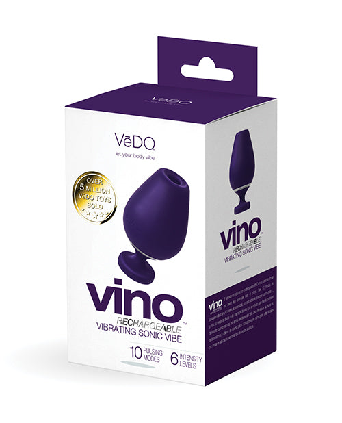 Vino Sonic Clitoral Stimulator Vibe Purple