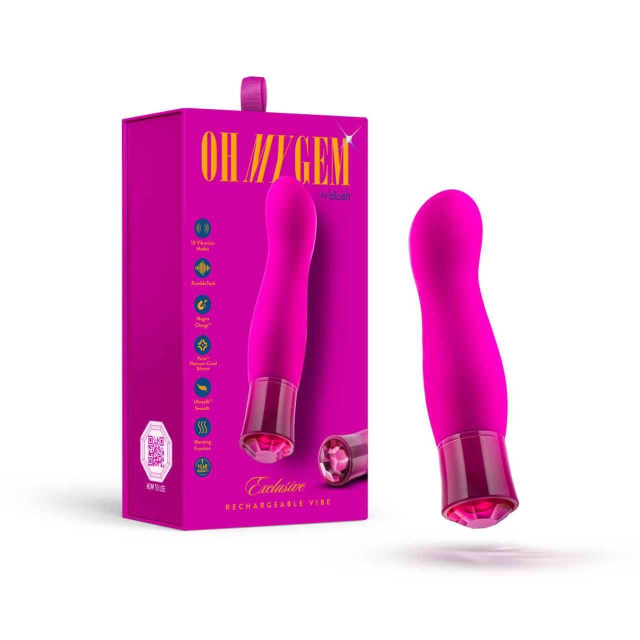 Oh My Gem Exclusive G-Spot Vibrator Tourmaline