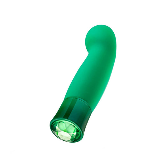 Oh My Gem Enchanting G-Spot Vibrator Emerald