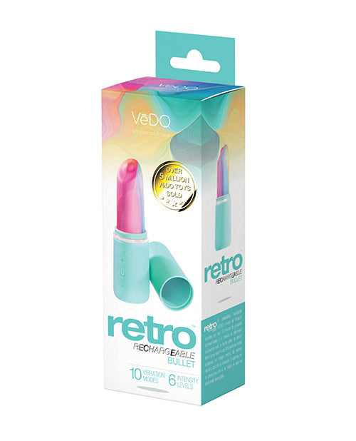 Retro  Bullet Vibrator Turquoise