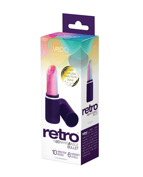 Retro Bullet Vibrator Purple