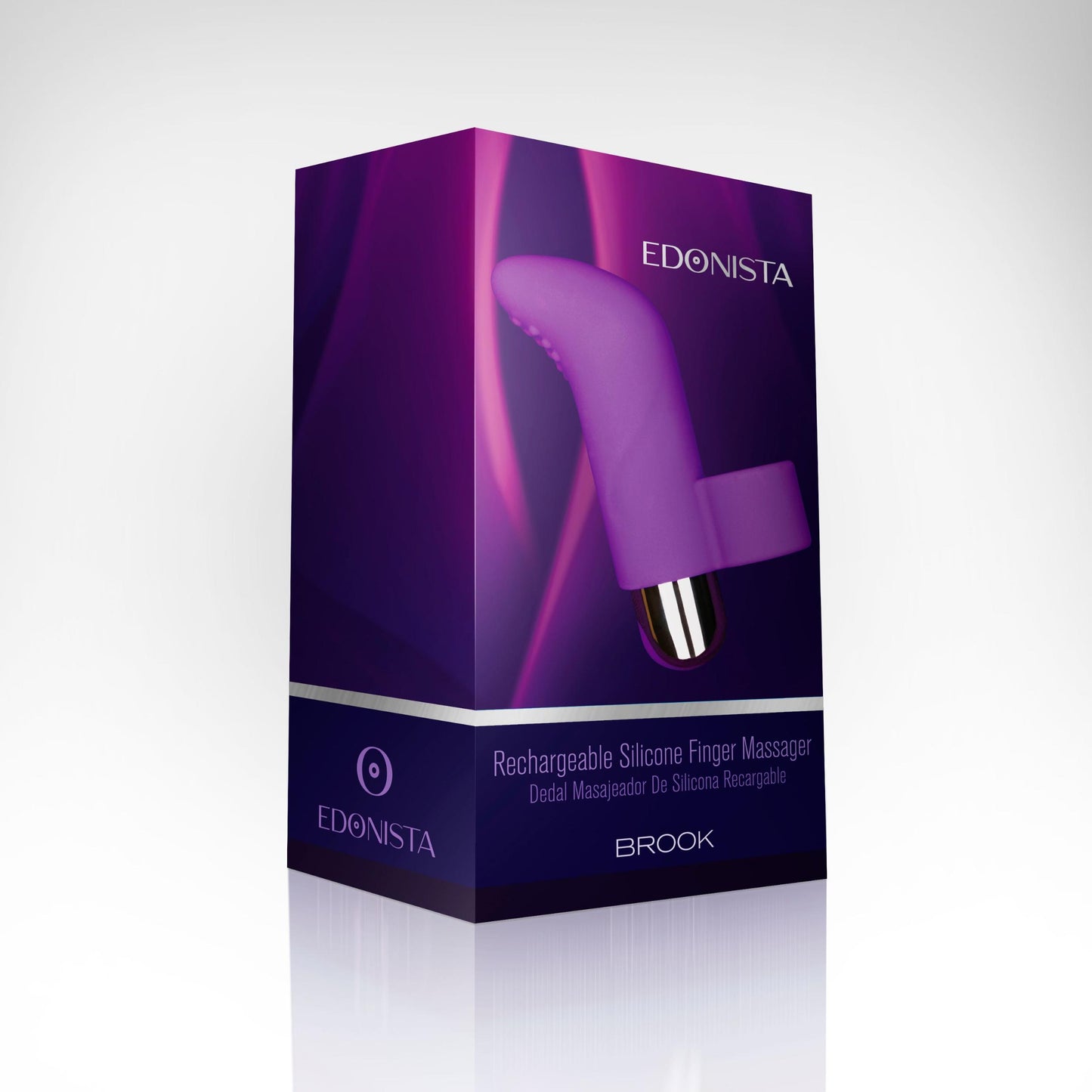 Brook Finger Vibrator  Purple