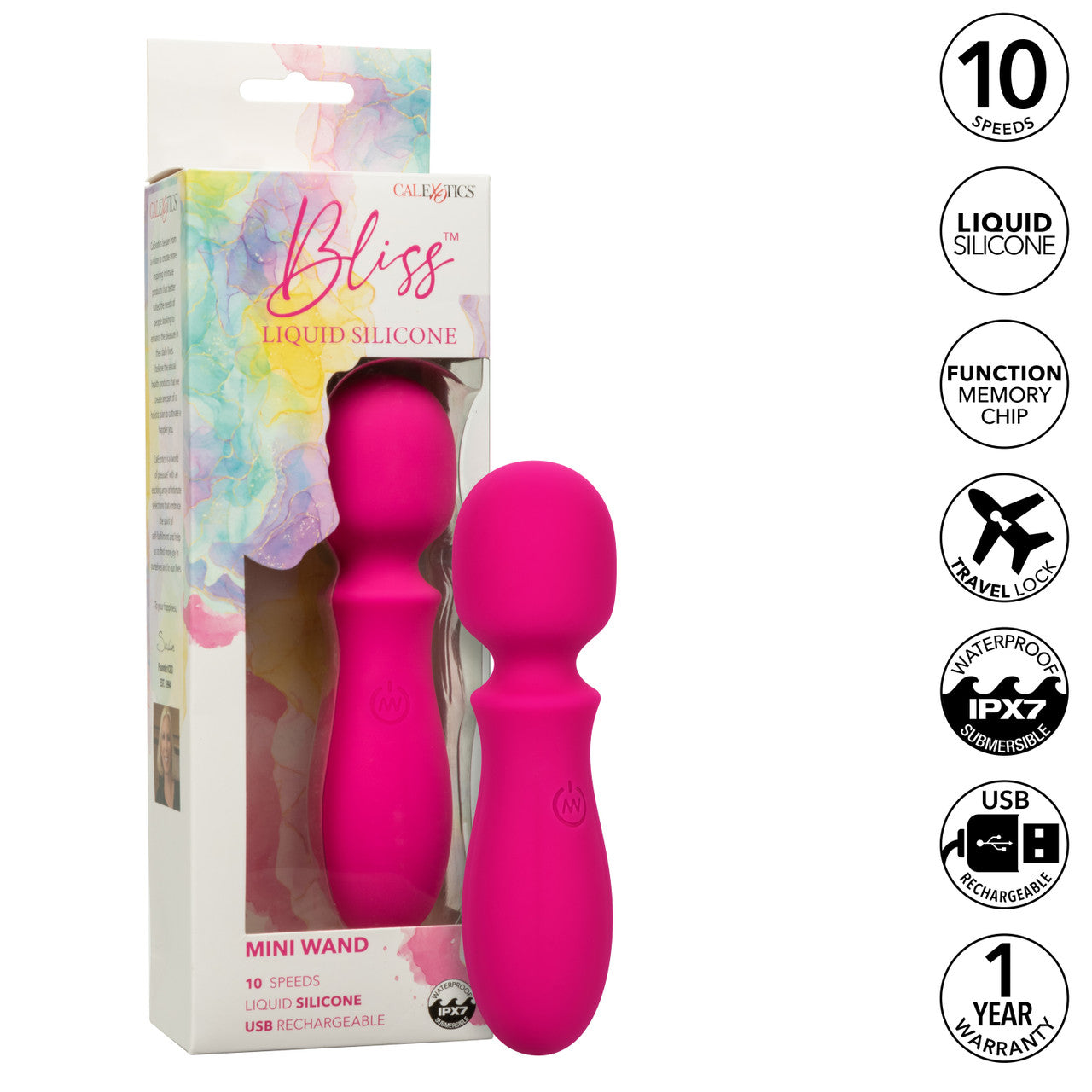 Bliss Liquid Silicone Mini Body Wand