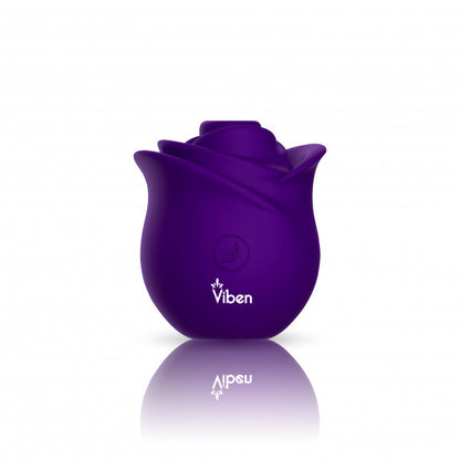 Viben Zen Rose Clitoral Stimulator Violet