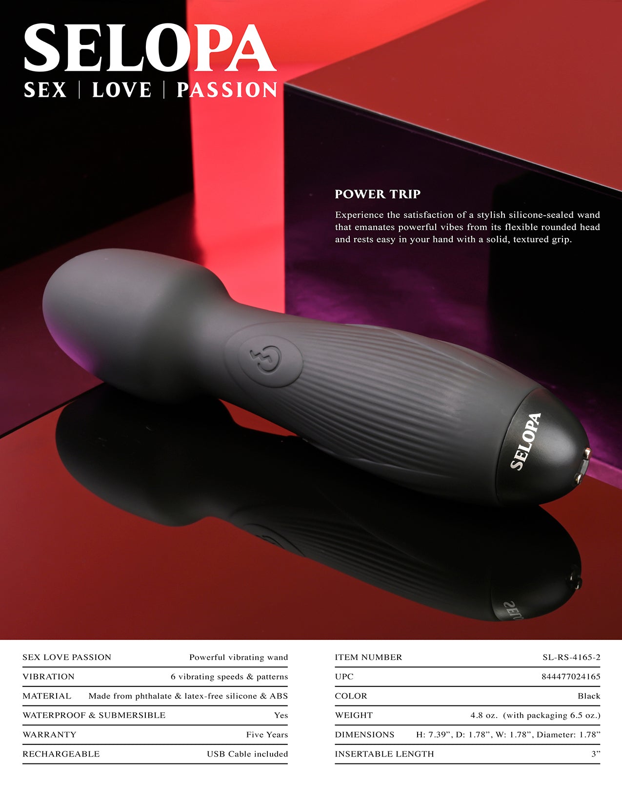 Selopa Power Trip Body Wand