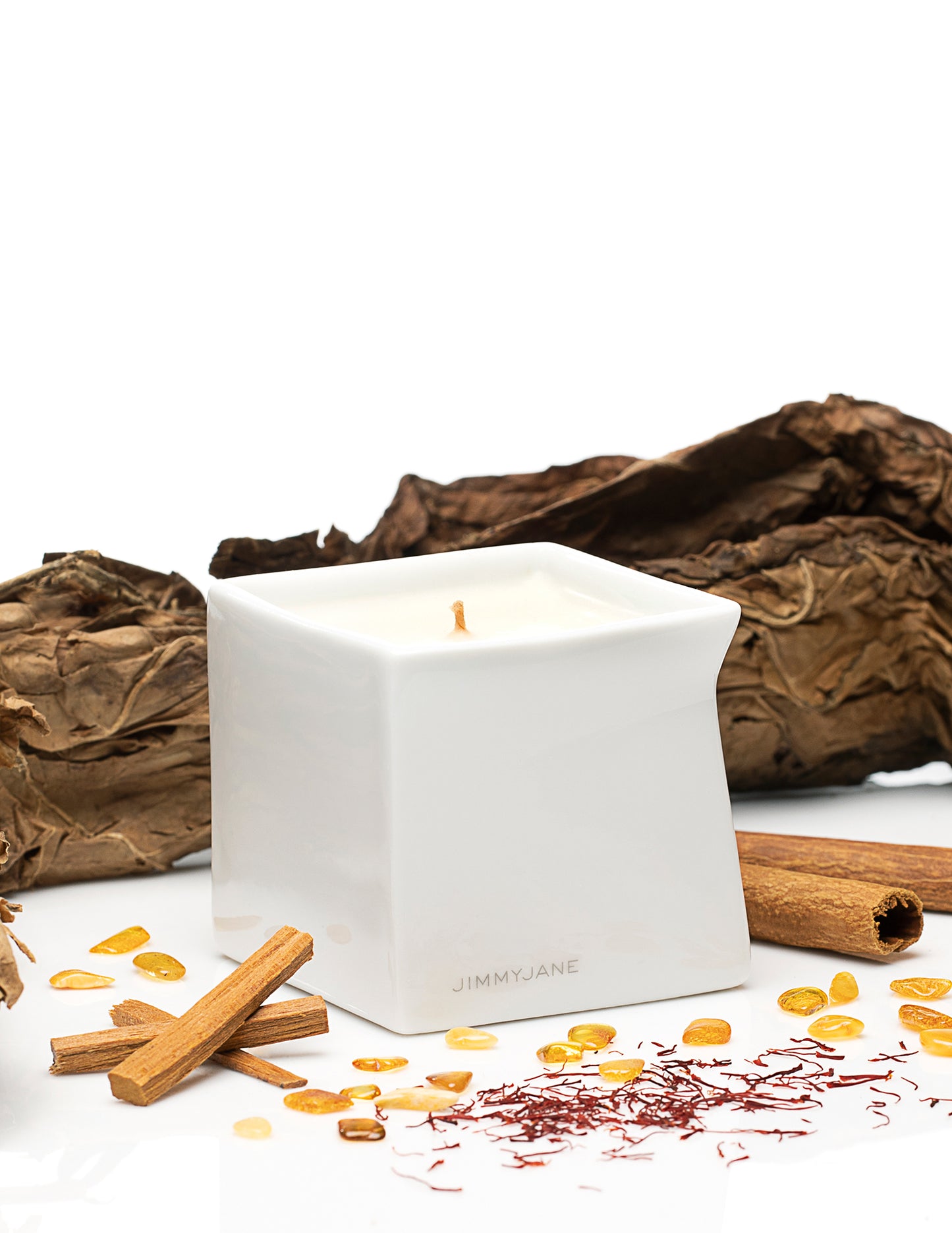 Natural Massage Oil Candle Red Tobacco