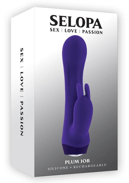 Plum Job Rabbit Vibrator