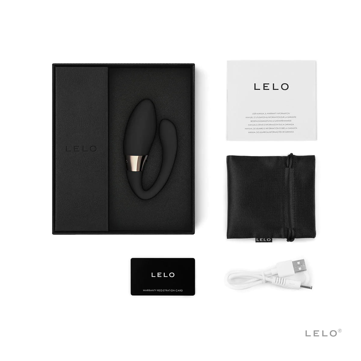 Lelo Tiani Harmony Black  Couple Vibrator