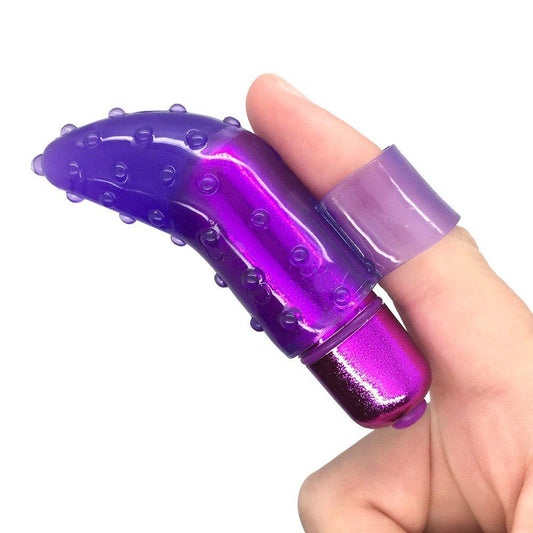 Frisky Finger Purple Finger Vibrator