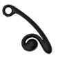 The Snail Curve G- Spot Vibrator Black