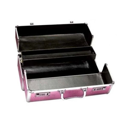 Lockable Vibrator Case Pink Large
