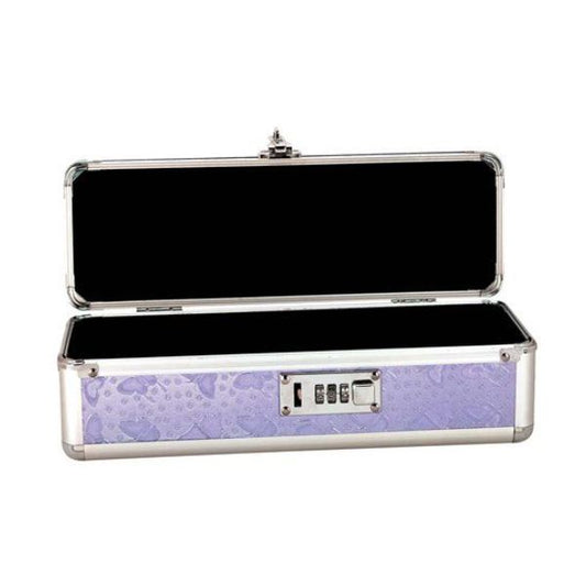 Lockable Vibrator Case Purple Small