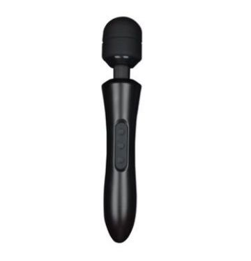 Edonista Gloria Large Body Wand Vibrator Black