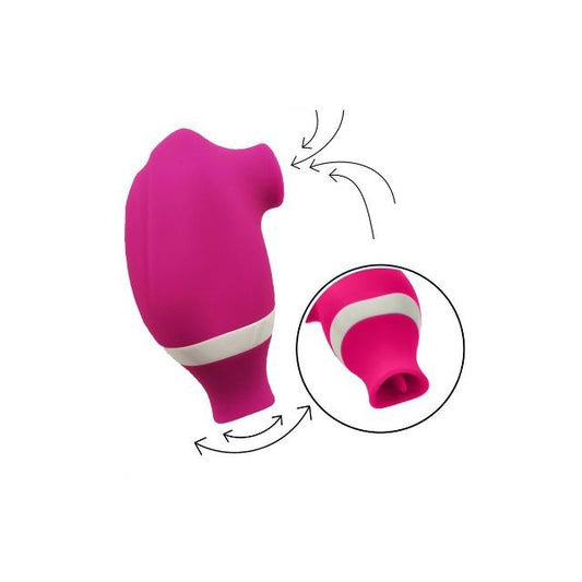 Stardust Supernova Licking Tongue & Suction Clitoral Stimulator