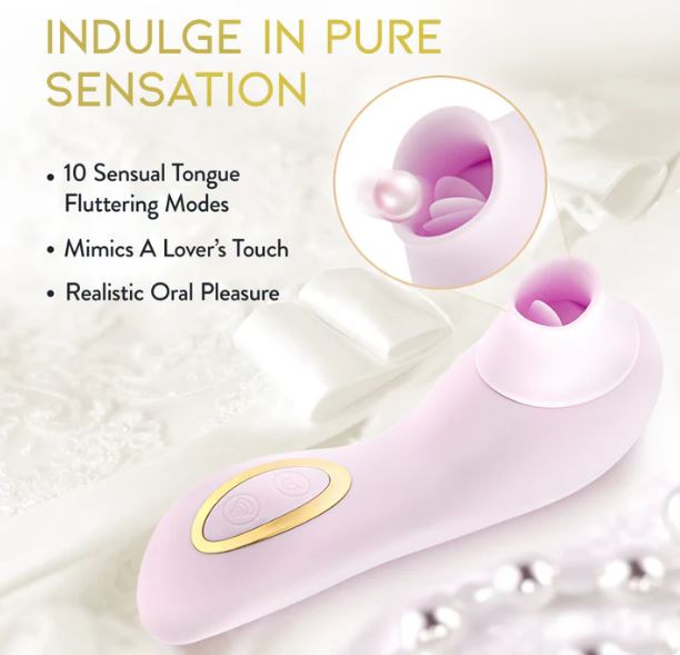 Delice Fleur Air Pulsing Clitoral Vibrator