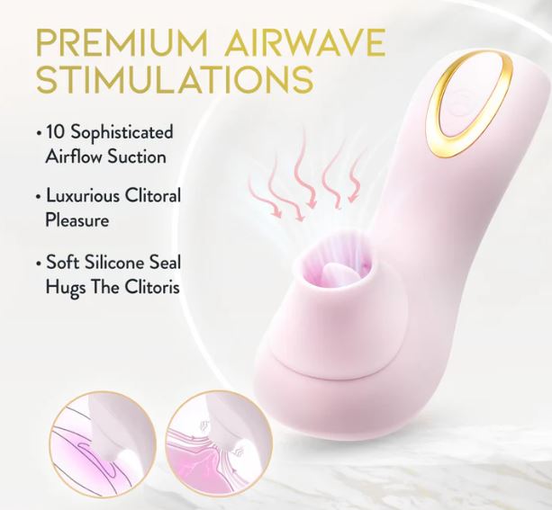 Delice Fleur Air Pulsing Clitoral Vibrator