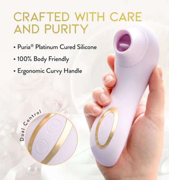 Delice Fleur Air Pulsing Clitoral Vibrator