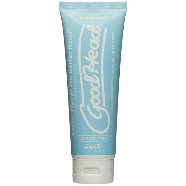 Goodhead Oral Delight Gel 4 Oz Cotton Candy