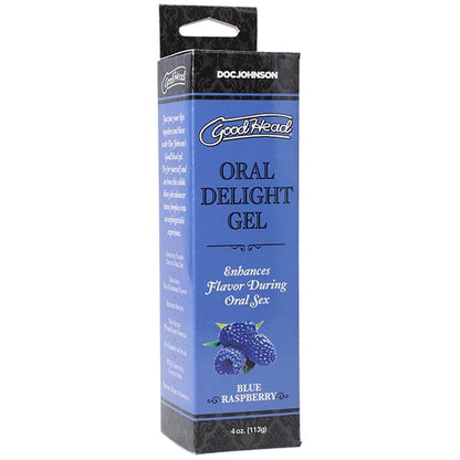 Goodhead Oral Delight Gel  Blue Raspberry 4oz.