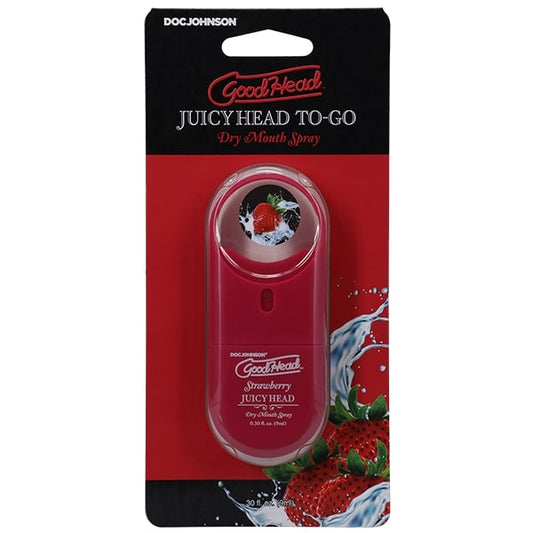 Goodhead Juicy Head Spray To- Go Strawberry 0.30 Fl oz.