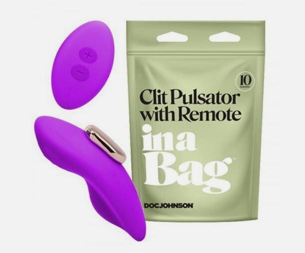 In A Bag Clit Pulsator W/Remote