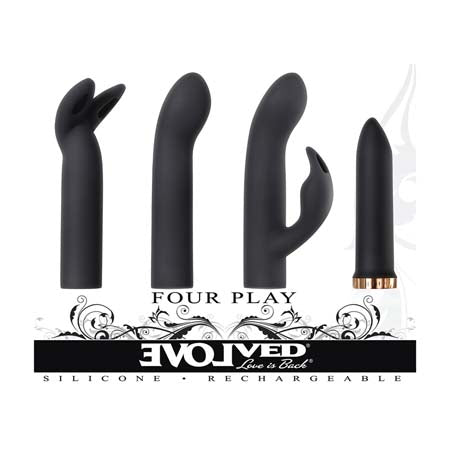 Four Play Bullet Vibrator Kit