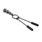 Selopa Beaded Nipple Clamps Black Chrome