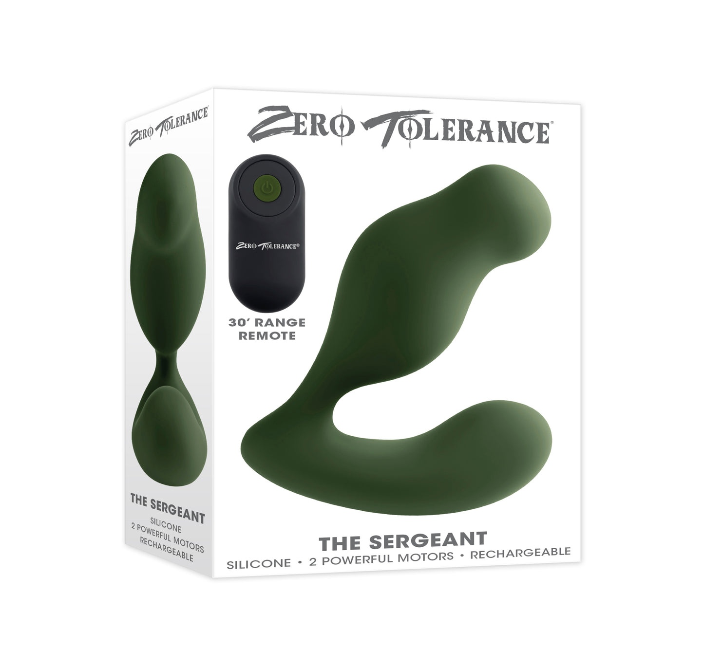 Zero Tolerance The Sergeant Prostate Massager w/Remote