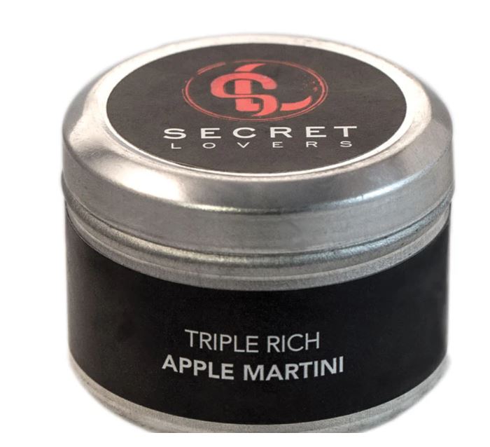 Apple Martini Mini Edible Massage Candle 1oz