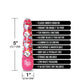 Prints Charming Pop Tease 5in Mini Vibrator  Kiss Me Pink