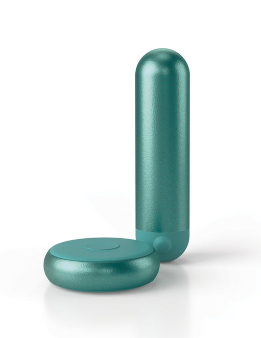 Chroma Bullet Vibrator w/remote Teal