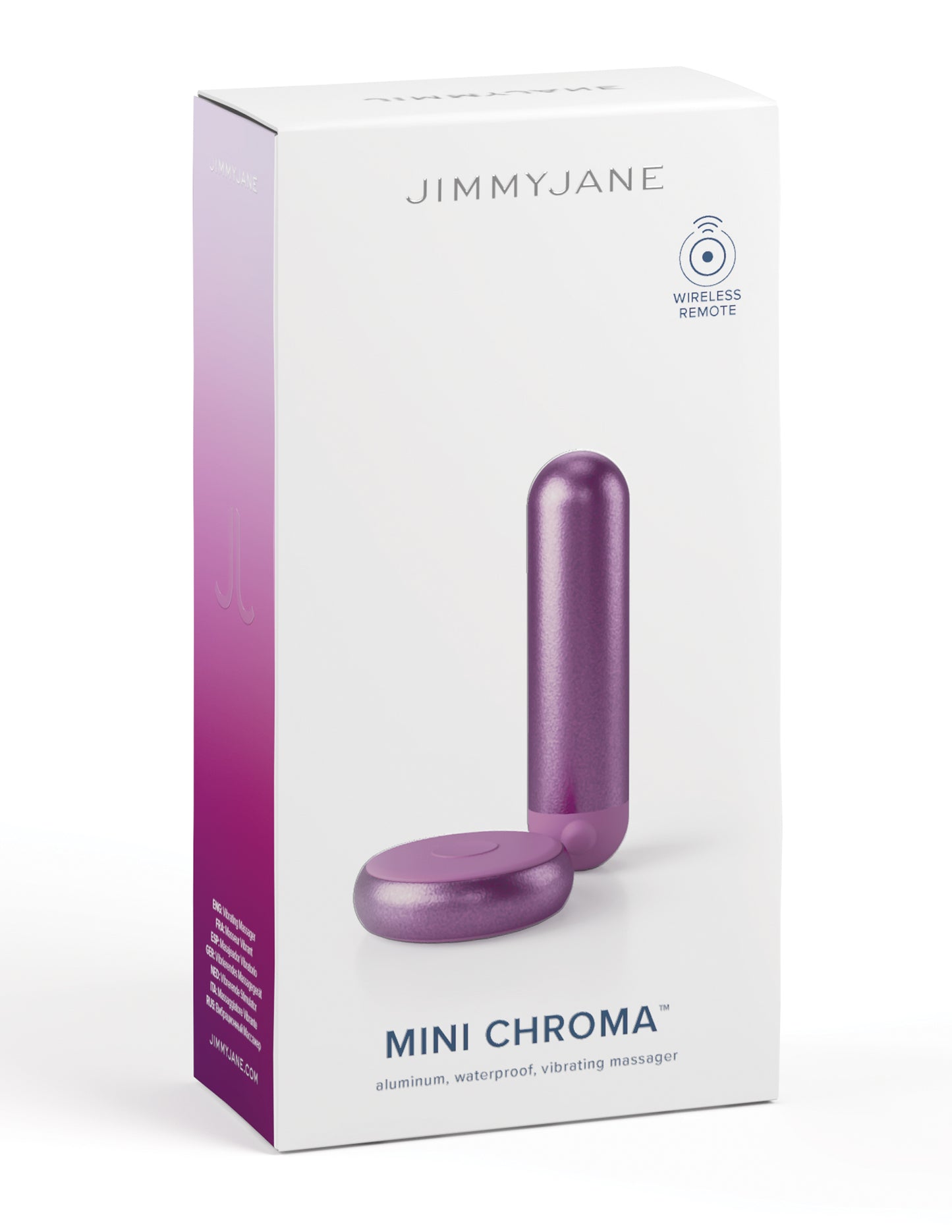 Chroma Bullet Vibrator w/remote Purple