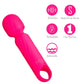 Dolly Pink Silicone Mini Wand Massager